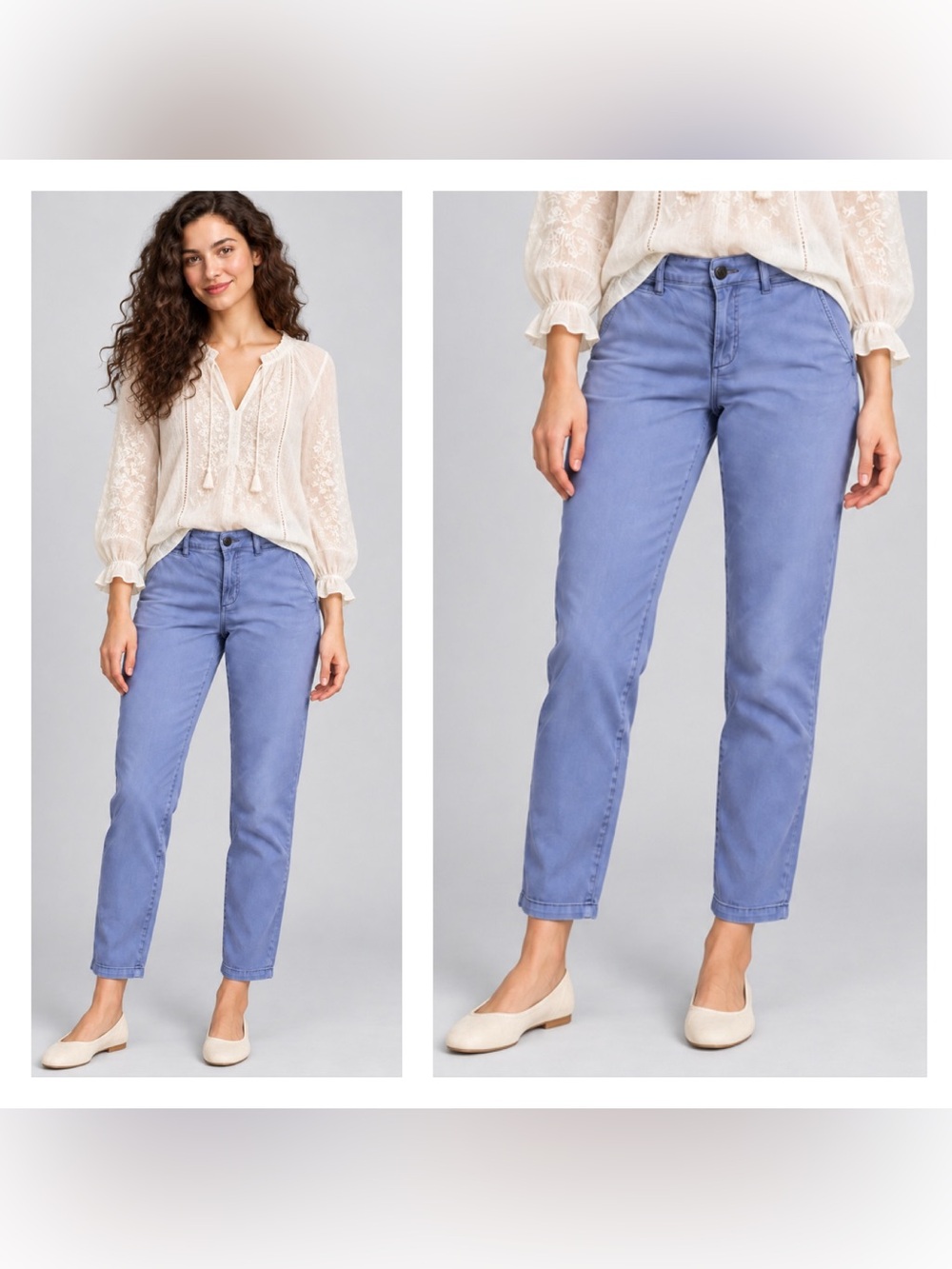 Anthropologie Pilcro Womens Jeans Size 30 Pastel Soft Girl Lavender Preppy